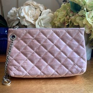 HOBO International Quilted Leather Clutch Wristlet